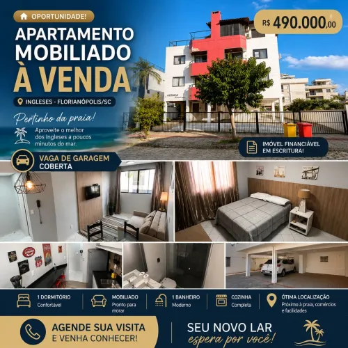 Apartamento 1 quarto Ingleses Norte