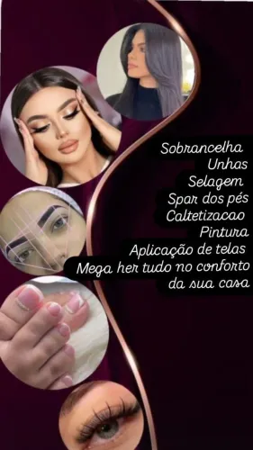 Salão de beleza adomicilio,ligou chegou
