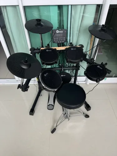 Bateria Eletrônica Completa
