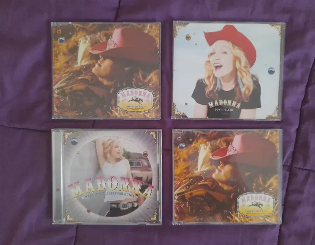 Madonna CDs Singles Era de Music Collection.