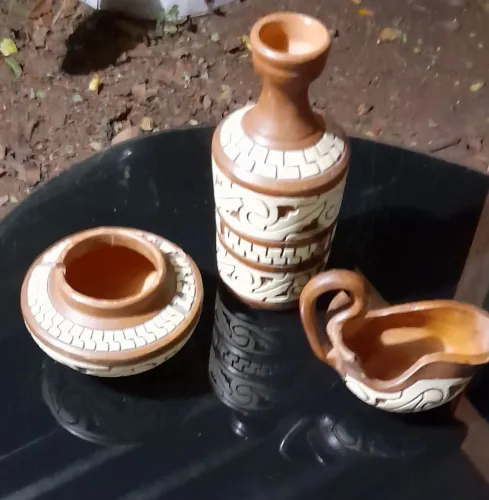 Conjunto de cerâmica Marajoara