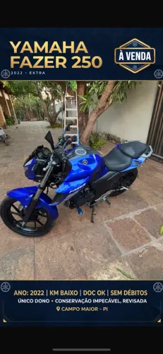 Yamaha Fazer 250 ! Extra ! Impecável ! 