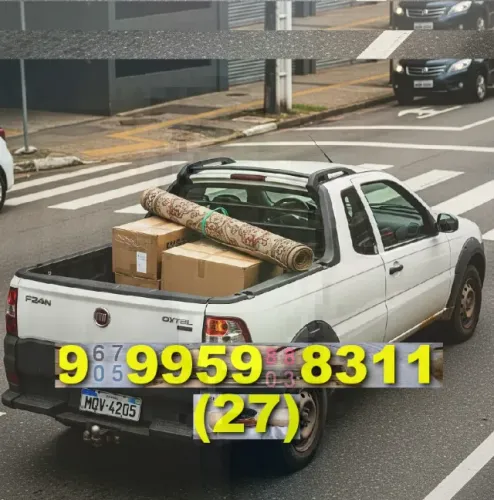 Frete para mudanças! Transporte seguro e rápido em Vitória! Solicite já!