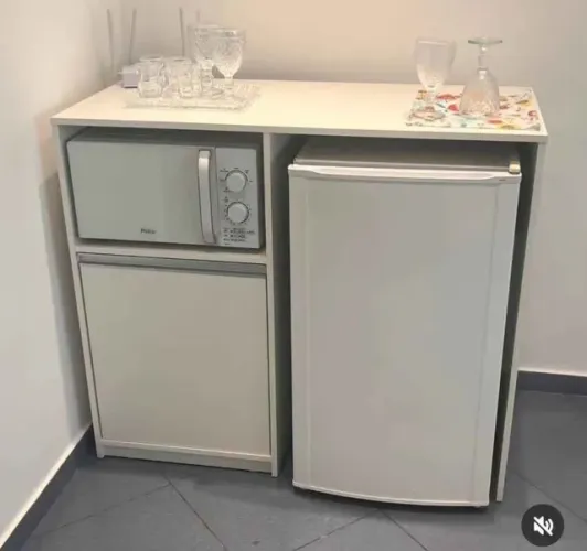Aparador para Frigobar e Micoondas Planejado em MDF ((LER DESCRIÇÃO))