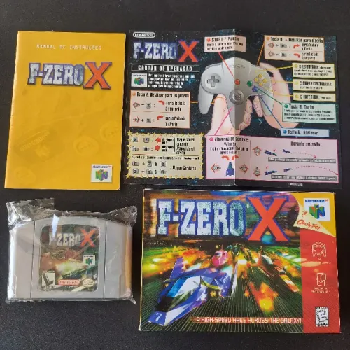 Jogo F-Zero X - Nintendo 64