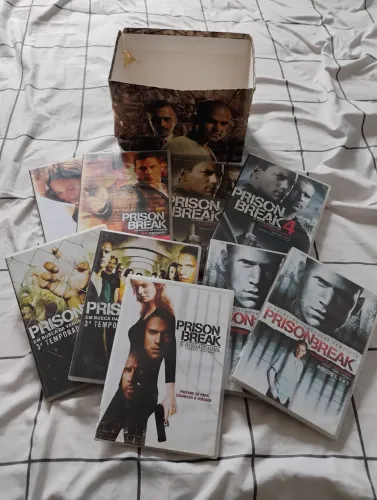Coleção de dvd do Prision Break completa 