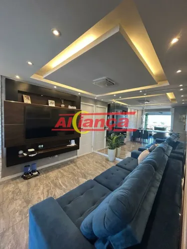 Lindo apartamento 3 dormitórios sendo 1 suíte, varanda gourmet e 2 vagas - The Gates - Gua
