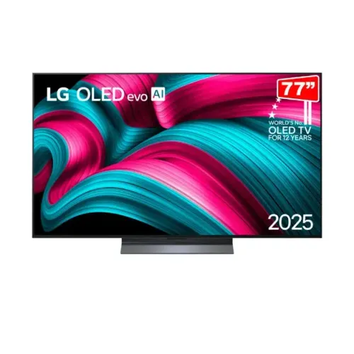 Smart TV 4K OLED 77" LG OLED77C5PSA, webOS25 Charcoal Black