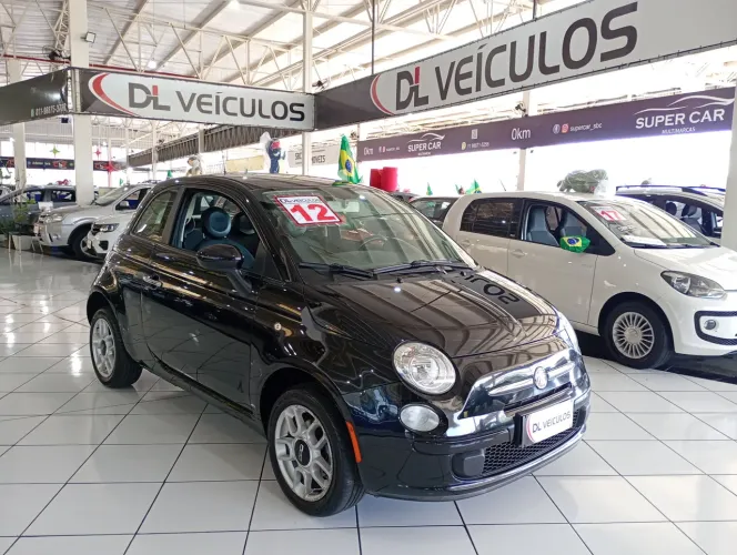 Fiat 500 Cult 1.4 Flex 8V EVO Dualogic 2012