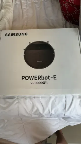 Robô Aspirador Samsung POWERbot-E VR5000 Wi-Fi - Pouquíssimo Uso