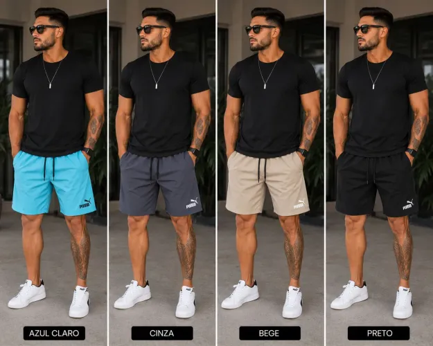 Short masculino