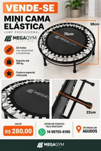 CAMA ELÁSTICA JUMP - MEGA GYM