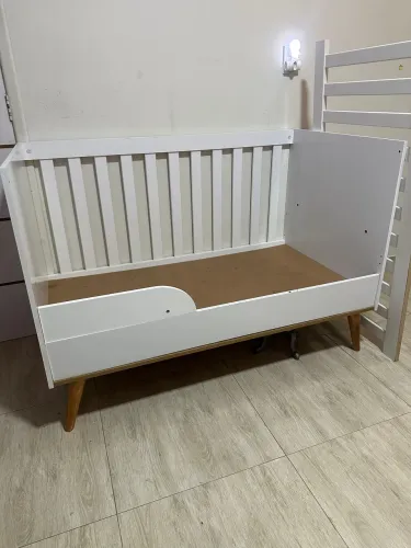 Berço Mini Cama Carolina Ludmila Branco CB007