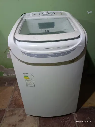 Carcaça de máquina de lavar roupa