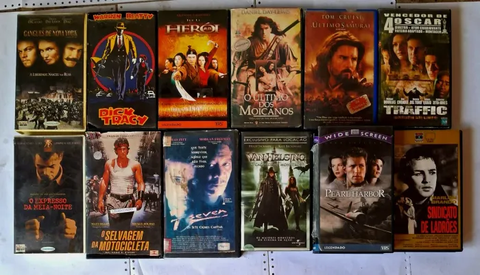 Fitas Vhs de Ação (Lote)