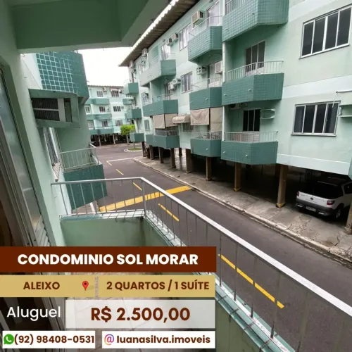 CONDOMÍNIO SOL MORAR - Imóvel para venda com 2 quartos em Aleixo - Manaus - AM