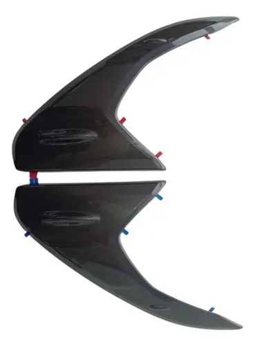 Aplique De Farol Da Hilux Cinza Granito Original Pc402-0k00f