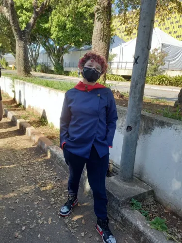 Cosplay tamanho P Yuuji itadori