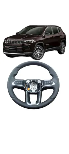 Volante Com Comando Jeep Compass 1.3 Turbo 2022 Preto