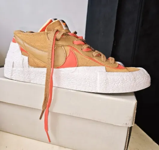 tênis nike blazer low x sacai