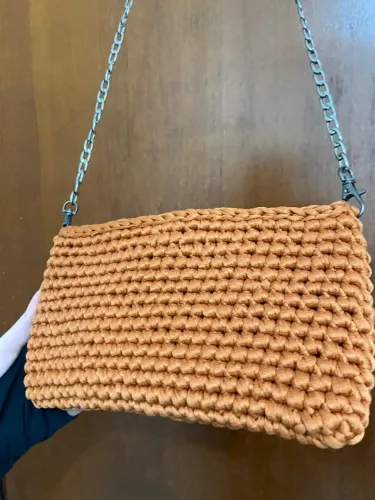 Bolsa de Mão, Crochê