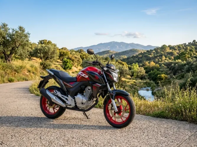 Honda CB Twister 250 2020 com apenas 28.932 km rodados.