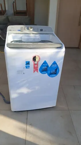Máquina de lavar 14kg Panasonic, lava e seca, 2 anos de uso