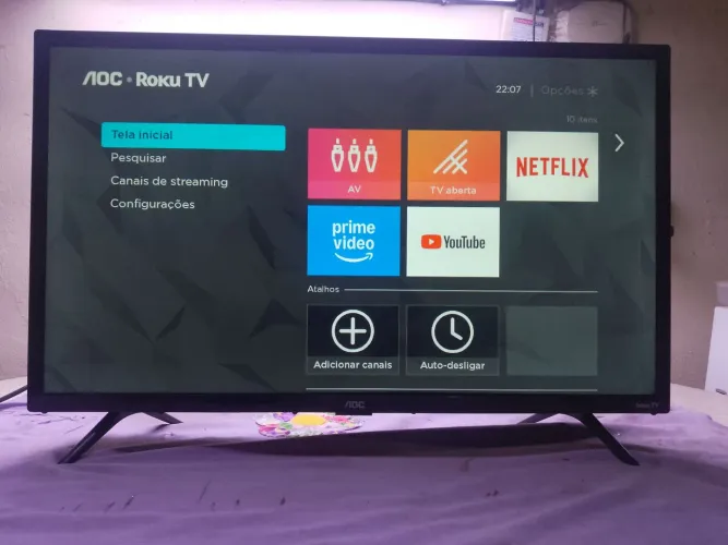 Smart TV AOC Roku de 32 polegadas
