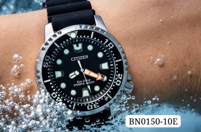 Relógio Citizen Promaster eco drive 200m Marine - Modelo BN0150-10E - Sem uso