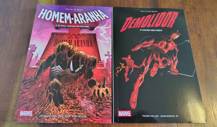 Coleção Marvel de Bolso (Panini 2026) Homem-Aranha / Demolidor (Frank Miller)