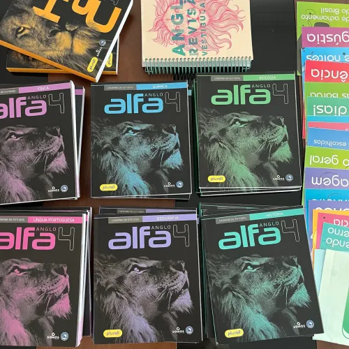Material Anglo Alfa Pré-vestibular 2023 - Apostilas E Livros Praticamente Novos