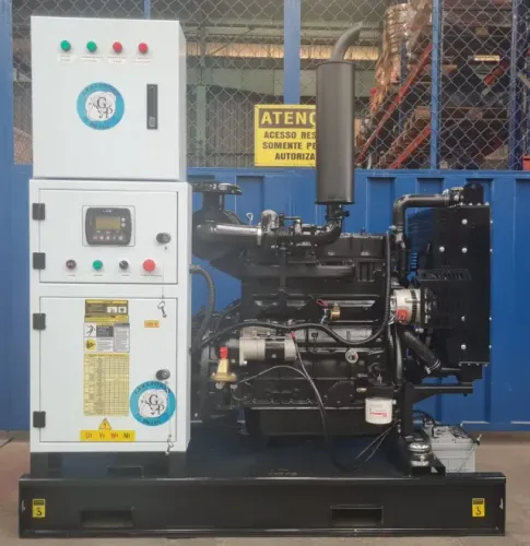 Grupo Gerador, Aberto, Diesel, 55kva, Com Ats E Digital.
