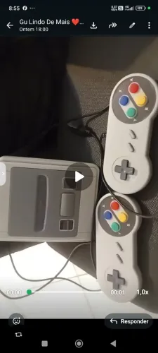 Vídeo game retrô 