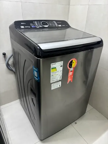 Lavadora Panasonic 16kg DWS Econavi NA-F160P5 Titânio