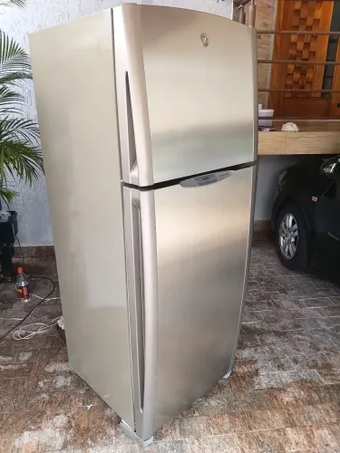 Geladeira inox
