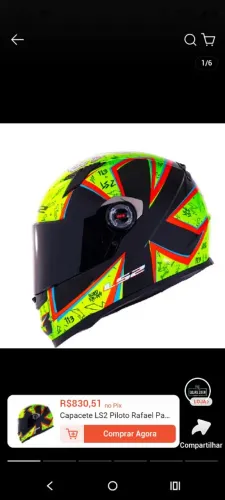 Vendo ou troco capacete