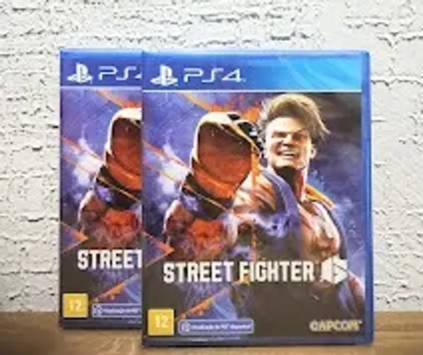 Street Fighter 6 Ps4 Lacrado (Aceitamos seu jogo usado com pagamento)