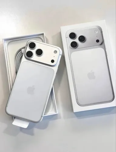 iPhone 17 pro Max 256 silver (prata)