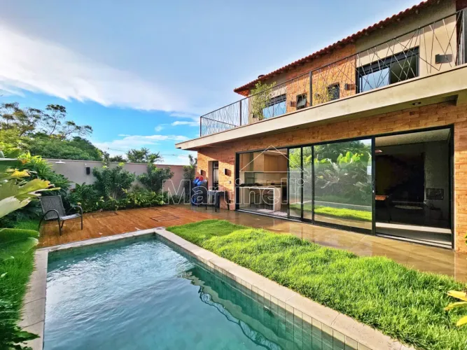Sobrado à venda no Condomínio Alto do Castelo I, próximo ao Outlet Santa Maria - Ribeirão