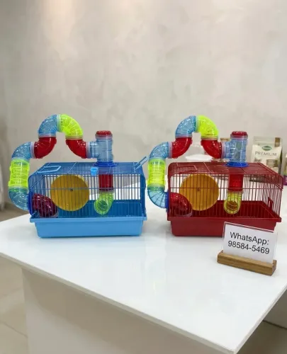 Gaiolas com tubos a pronta entrega