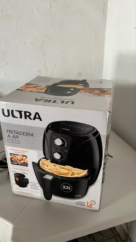 Air Fryer Ultra AF-UT-01 Preta com Timer 3,2L