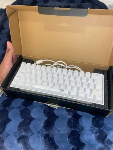 Teclado Mecânico Lakshmi Lunar White