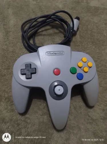 Controle 64 original funcionando perfeitamente