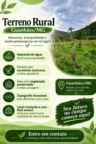 Terreno - Guanhaes MG 