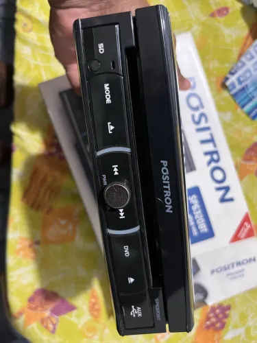 DVD automotivo retrátil positron