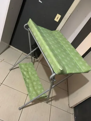 Suporte com trocador para bebê