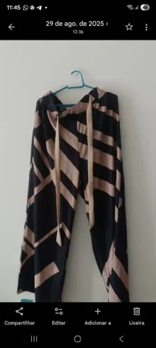 Calça social XG 