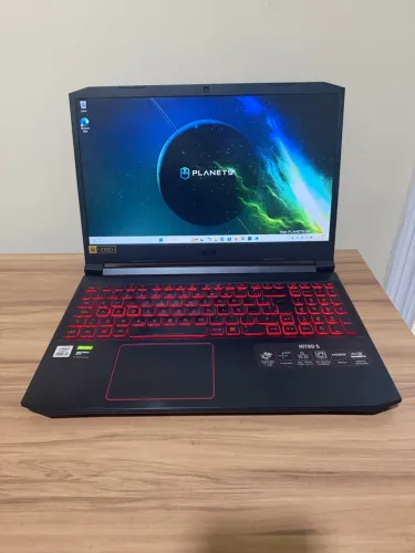 Notebook Acer nitro i5 10ª, 8 gb, Ssd 256, hd 1 tb, gtx 1650
