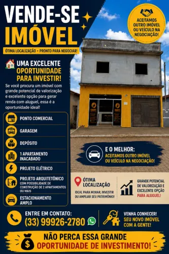 Imóvel com ponto comercial