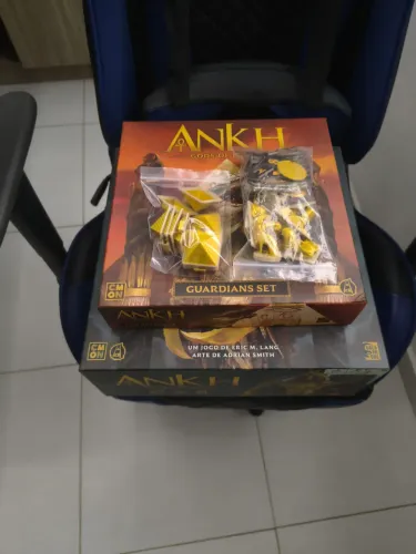 Ankh + exp guardiões + carta guardião iron maiden + kit 3d +sleeves